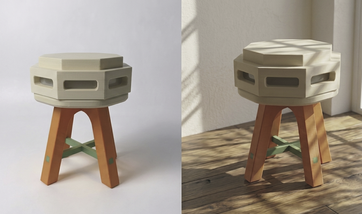 Collaborative Drawing Stool